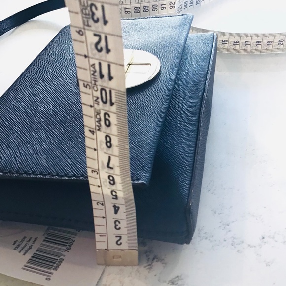 KATE SPADE midnight blue crossbody bag, Newbury Lane in Saffiano leather BNWT - Picture 14 of 14